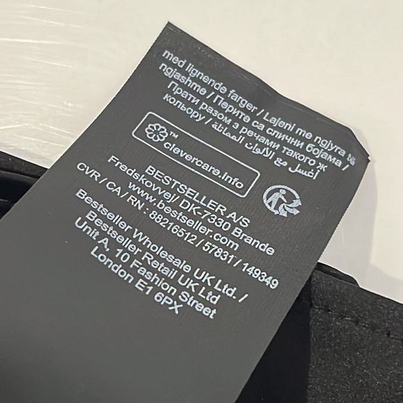 Vera MODA Black Joy Nightwear Bra Top and Shorts size XS - Picture 7 of 16